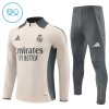 Sudadera De Entrenamiento Real Madrid Cremallera De Cuarto 2024-25 - Niño